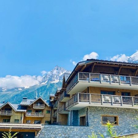 Slopes Of Les Houches 25 M With Balcony Apartment Bagian luar foto